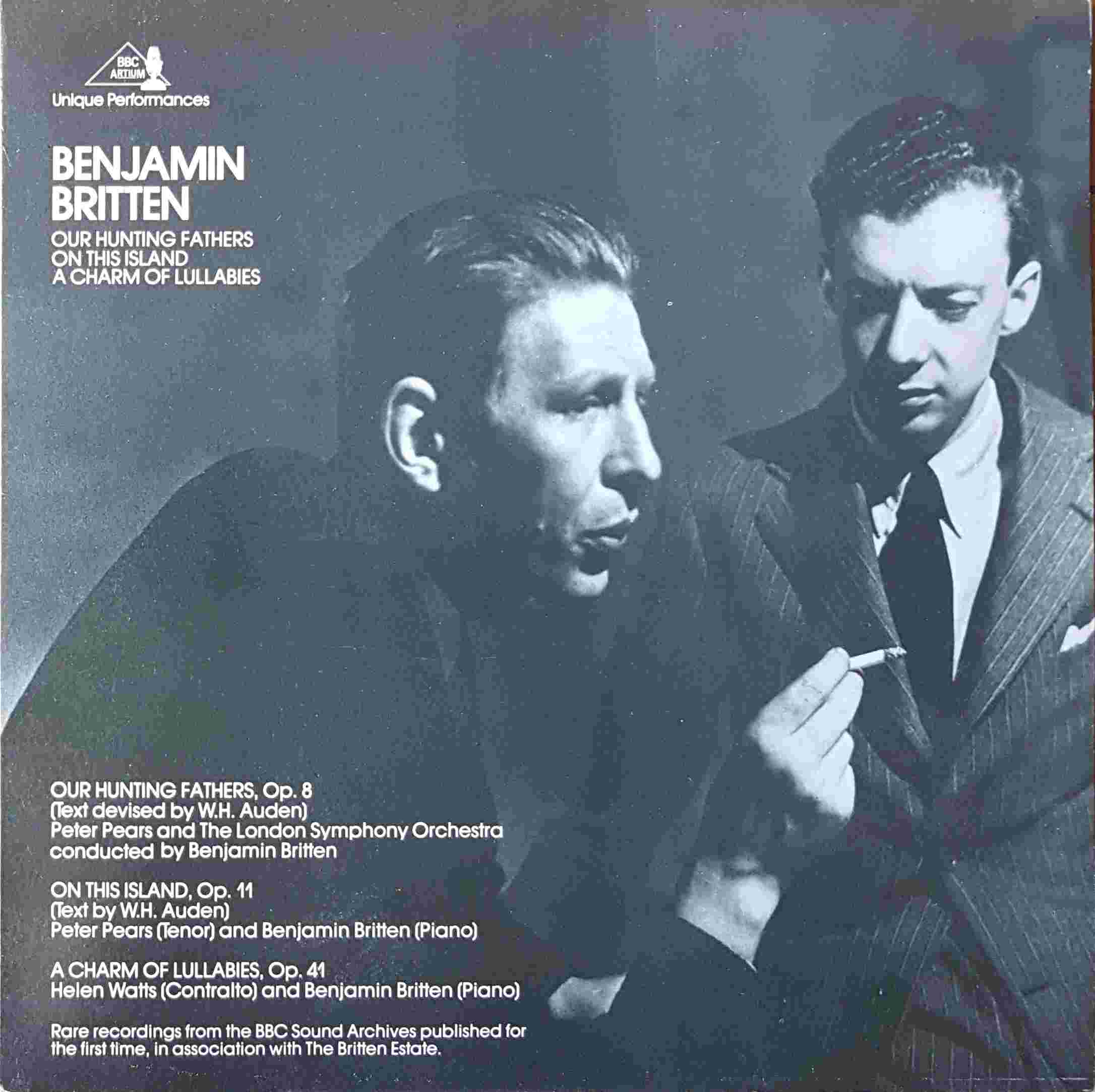 Picture of REGL 417 Benjamin Britten - Our hunting fathers by artist Benjamin Britten